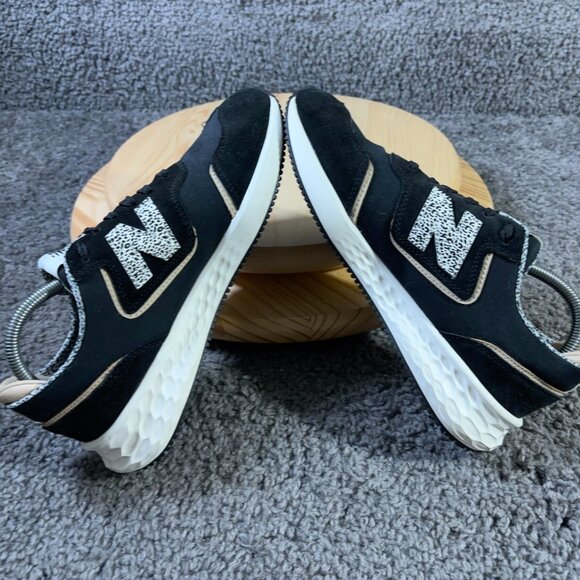 New Balance Women's Fresh Foam X70 v1 Running Shoe Women Sz 10 Suede Black Cream - Picture 5 of 8